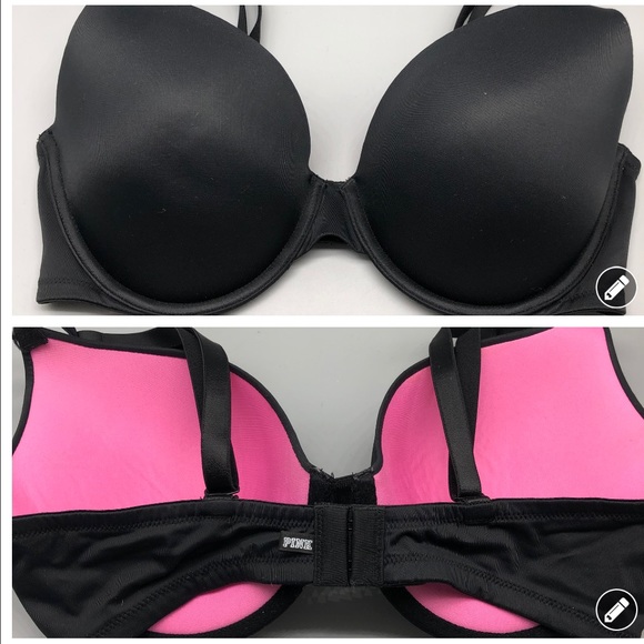 PINK Victoria's Secret Other - PINK Victoria’s Secret black padded underwire
